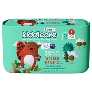 Kiddicare Deluxe Nappy Walker Pants 13-18-Kg 28 Pieces