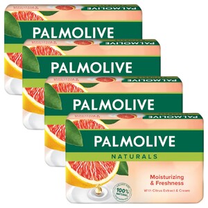 Palmolive Soap Citrus & Cream 90G X4