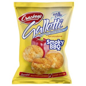 Crackeys Galletti Smokey Bbq 75G