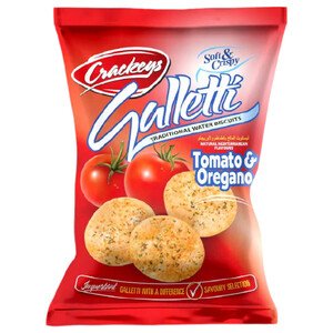 Crackeys Galletti Tomato & Oregano 75G
