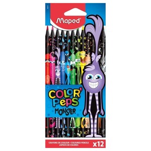 Maped Color' Peps Monster 12 Pieces