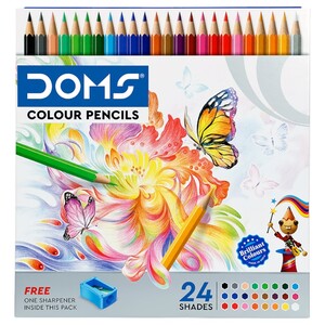 Doms Colour Pencils 24 Shades