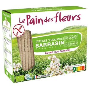 Le Pain Des Fleurs Buckwheat Organic Gluten Free 150G