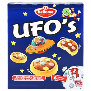 Hellema Ufo's Biscuits 6 Pieces 140G