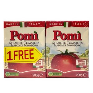 Pomi Strained Tomatoes 200G 3+1 Free