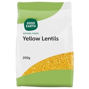 Good Earth Yellow Lentils 200G