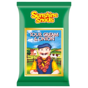 Sunshine Snacks Sour Cream & Onion Sharing Bag 100G