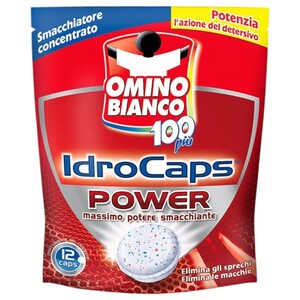 Omino Bianco Tabs Fabric Stain Remover 12 Pieces