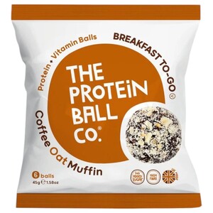 The Protein Ball Co. Breakfast To Go Coffee Oat Muffin 45G