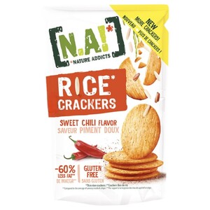 Nature Addicts Rice Crackers Sweet Chili 85G