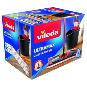 Vileda Ultramax Complete Box Set Free Bucket 1 Piece
