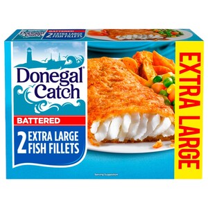 Donegal Catch Breaded Extra Large Fish Fillets 300G X2