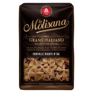 La Molisana Farfalle Rigate Integrale N.66 500G