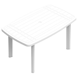 Cosmoplast Table 137X85cm Oval