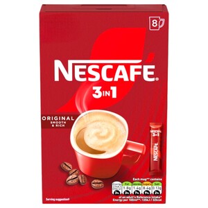 Nescafe Original 3In1 8 Sachets 16G