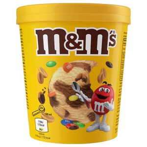 M&M Peanut Ice Cream Tub 450Ml