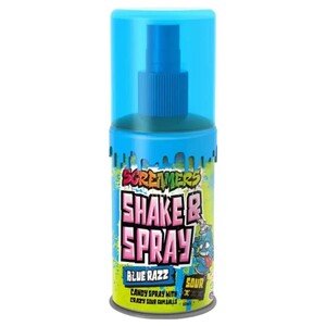 Zed Candy Screamers Shake & Spray Blue Raspberry 60Ml