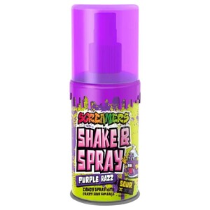 Zed Candy Screamers Shake & Spray Sour Purple Razz 60Ml