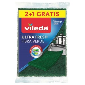 Vileda Green Fiber Ultra Fresh 3 Pieces