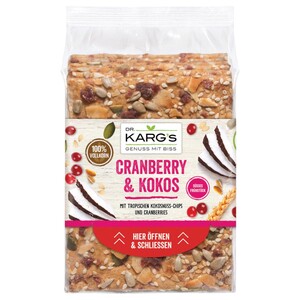 Dr. Karg's Cranberry & Coconut 200G