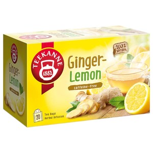 Teekanne Tea Ginger Lemon 20 Bags