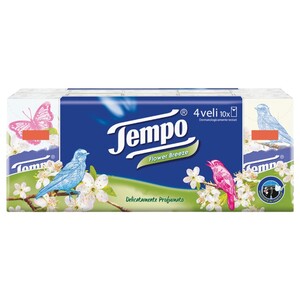 Tempo Hanky Aroma 10 Pieces