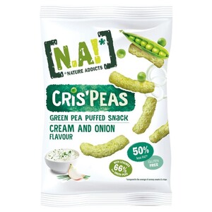 Nature Addicts Cris'peas Cream & Onion 50G