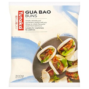 Yutaka Frozen Japanese Gua Bao Buns 300G