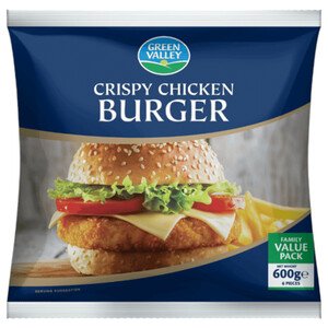 Green Valley Crispy Chicken Burger 600G