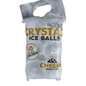 Cheers Quality Ice Crystal Ice Balls 60Min To Meltdown