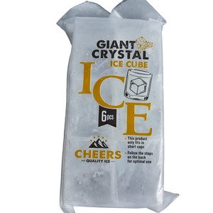 Cheers Quality Ice Giant Crystal Ice Cubes 6Pcs