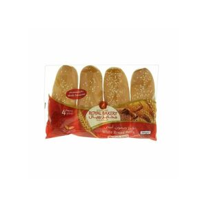 Royal Bakery White Sesame Medium Bread Rolls