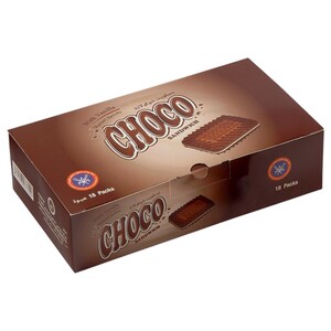 Kuwait Flour Chocolate Sandwich With Vanilla 15G X18