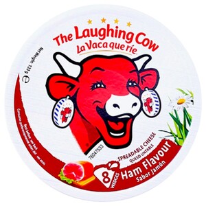 La Vache Qui Rit Processed Cheese Ham 8 Portions 133G