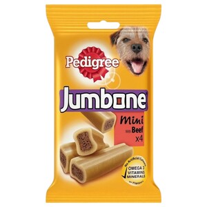 Pedigree Jumbone Mini With Beef Dog Treats 160G