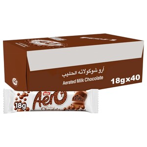 Aero Milk Chocolate 18G X40