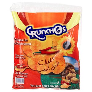 Crunchos Potato Chips Chili 13G X25