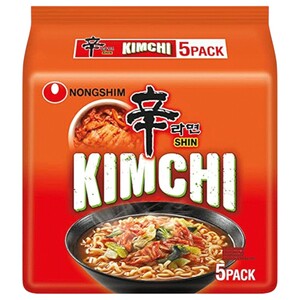 Nongshim Noodles Shin Kimchi 120G X5