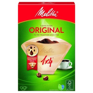 Melitta Filter Bags 1X4 Brown 40 Pieces
