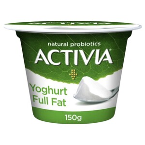 Activia Plain Yoghurt Full Fat 150G