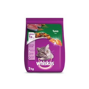 Whiskas Tuna Adult Cat Food 1+ 3 Kg