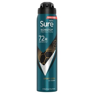 Sure Men Deodorant Sport Cool Non Stop 250Ml