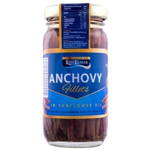 Redelmar Anchovies Fillets In Sunflower Oil 100G