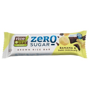 Rice Up! Brown Rice Bar Banana And Dark Chocolate Sugar Free 18G