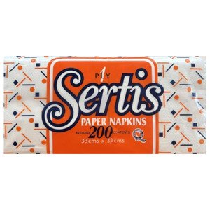 Sertis Paper Napkins 200 Sheets