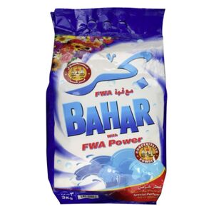 Bahar Detergent Powder With Fwa Poly Bag 3 Kg