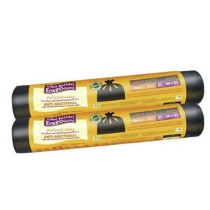 Enviro Guard Garbage Black Roll 60X90 Cm 20 Pcs Pack Of 2
