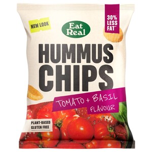 Eat Real Hummus Chips Tomato Basil 45G