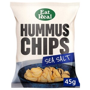 Eat Real Hummus Chips Sea Salt 45G
