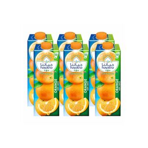 Hayatna Uht Orange Juice 180 Ml X6